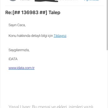 İdata Gaziantep Şubesi'nde Yanıltıcı Bilgilendirme Ve Yetersiz Müşteri Hizmetleri Mağduriyeti