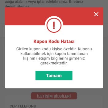 İndirim Kodu Kullanılamıyor, Müşteri Hizmeti Yetersiz