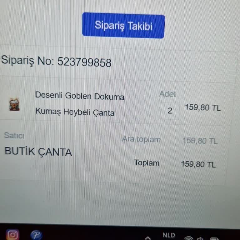 Butik Çanta (E&S Butik) Aldığım Çantalar Teslim Edilmedi, İletişim Sağlanamıyor