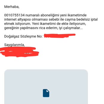 Adres Değişikliği Sonrası Altyapı Eksikliği Nedeniyle Fesih Talebim Ve Devam Eden Faturalandırma Sorunu