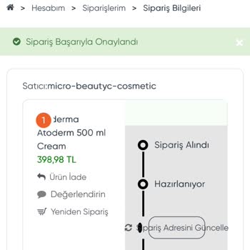 Tarihi Geçmiş Ürün Gönderildi, Güvenli Alışveriş Endişesi Yaşadım