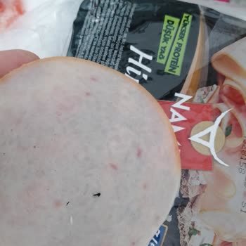 Namet Hindi Füme Ürününde Plastik Parça Çıkması