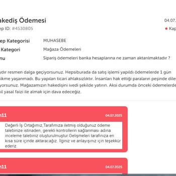 N11'in Geciken Ve Eksik Ödemeleri Nedeniyle Yaşanan Ticari Zarar