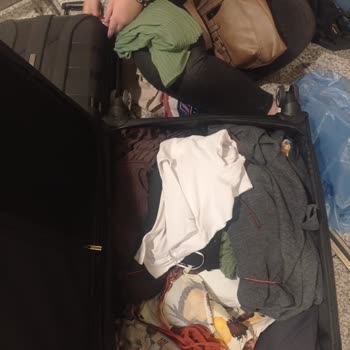 Bagajım Patladı, Çocukların Oyuncakları Ve Eşyalarım Kayboldu