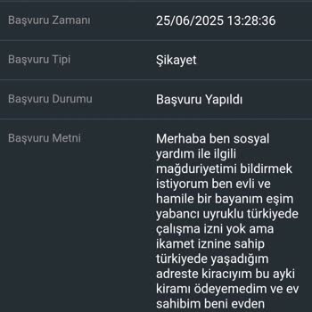 E-Devlet | Turkiye.gov.tr Hamilelik Döneminde Sosyal Yardım Taleplerime Cevap Alamıyorum