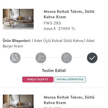 Aldığım Koltuklar Çöktü, Müşteri Hizmetleri İlgisiz Kaldı