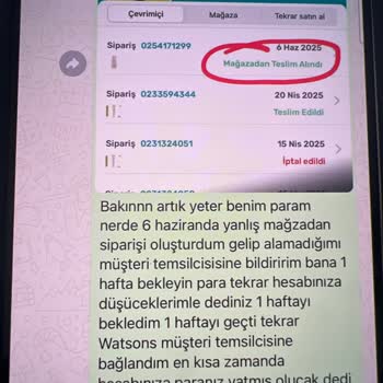 Siparişim Teslim Edilmedi Muhatap Yok Çözüm Sunulmuyor