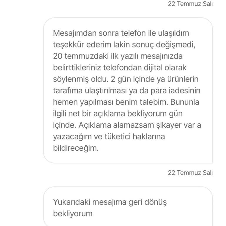 Kargom Kayıp, Müşteri Hizmetleri İlgisiz Ve Yanıltıcı