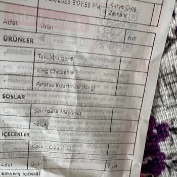 Burger King Siparişi Sonrası Yaşadığımız Sağlık Sorunu