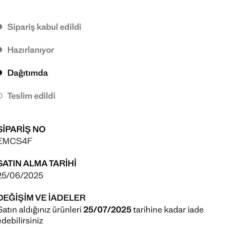 Hasarlı Ürün İadesi Sonrası Bilgilendirme Ve Destek Eksikliği