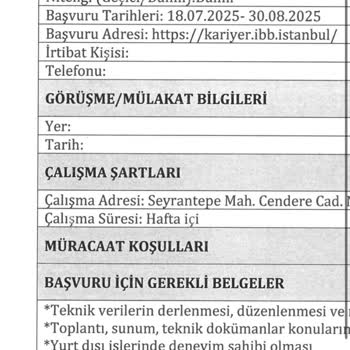 İBB Kariyer Üzerinden Yapılan Alımlarda Şeffaflık Ve İletişim Eksikliği