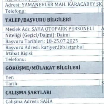 İBB Kariyer Üzerinden Yapılan Alımlarda Şeffaflık Ve İletişim Eksikliği