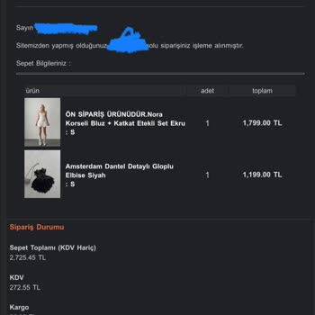 Aldığım Ürünlerde Kalite Sorunu Ve Zorlayıcı İade/Değişim Süreci