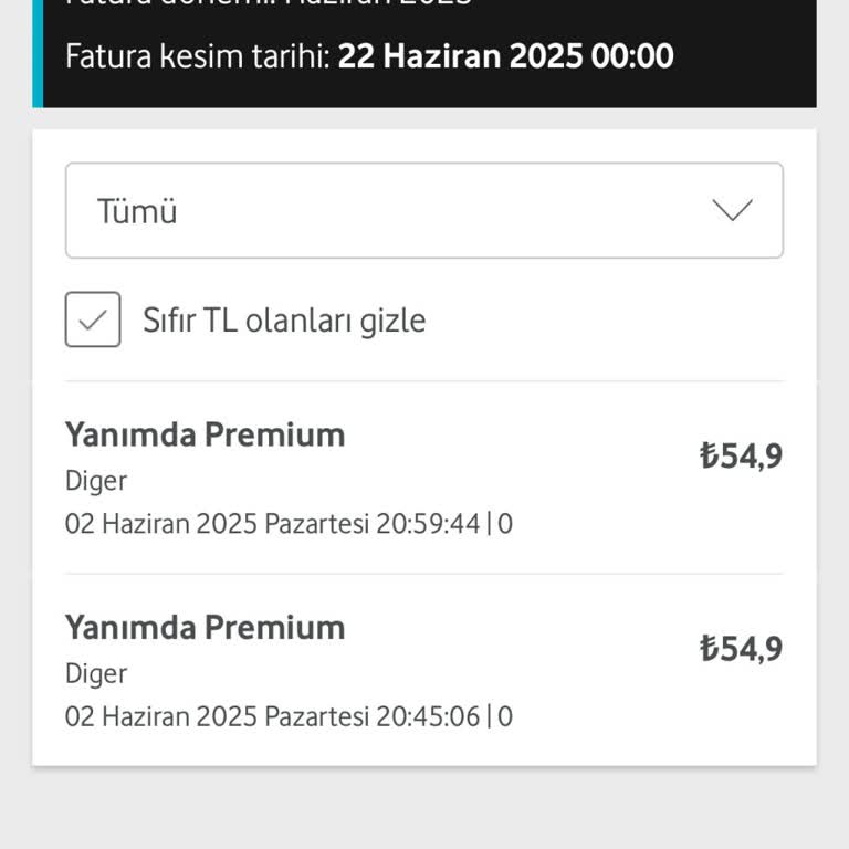 Vodafone Faturasında Çifte Yansıtma Ve Ek Vergi Sorunu