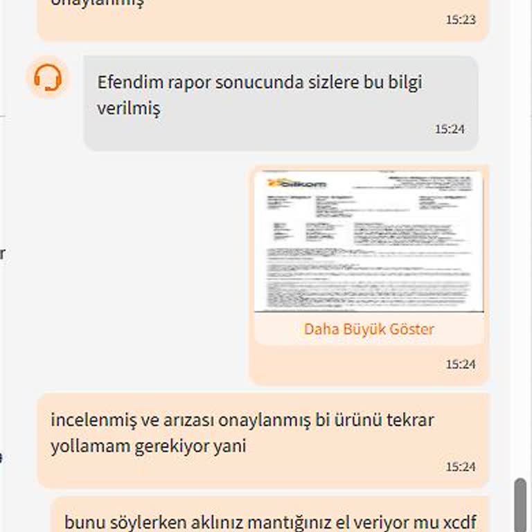 Arızalı Ürün İçin Değişim Talebim Reddedildi, Müşteri Hizmeti Yetersiz