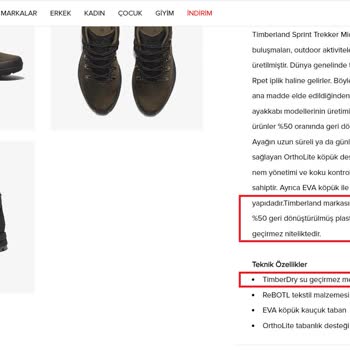 Timberland Sprint Trekker ist nicht wasserdicht, trotz „Waterproof“-Versprechen