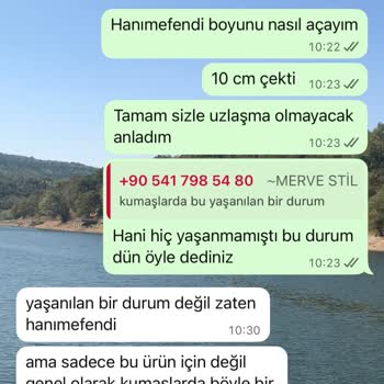 Kısalan Elbiseye Çözüm Yok, Müşteri Mağdur Ediliyor!