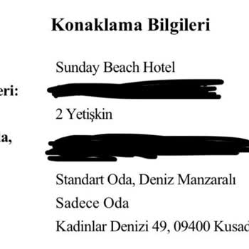 Rezervasyon Sonrası Yanlış Oda Tipi Ve Çözüm Eksikliği