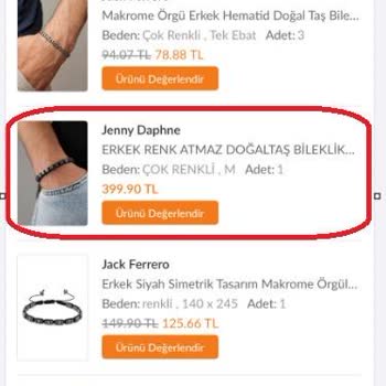Trendyol Jenny Daphne Accessories Şikayeti