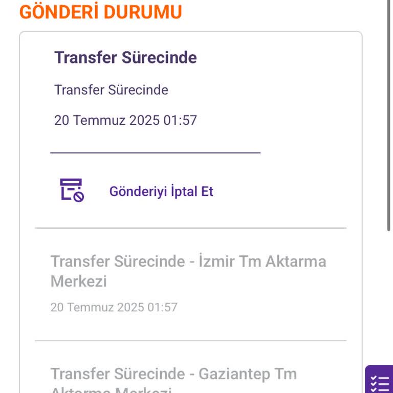 Kargom Günlerdir Transferde Teslim Edilmiyor