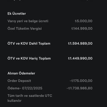 Ödemesi Tamamlanan Araç İçin Sonradan Talep Edilen ÖTV Farkı Hakkında Mağduriyet