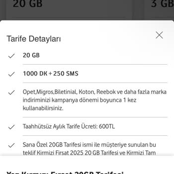 Vodafone'a Geçiş İşlemimin Keyfi Olarak İptal Edilmesi Ve Mağduriyetim