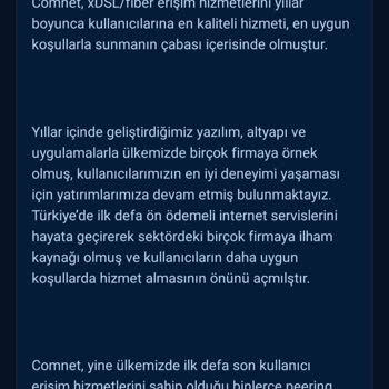 Comnet Kullanılmayan Hizmet Bedelini İade Etmiyor, Mağduriyetim Giderilmiyor