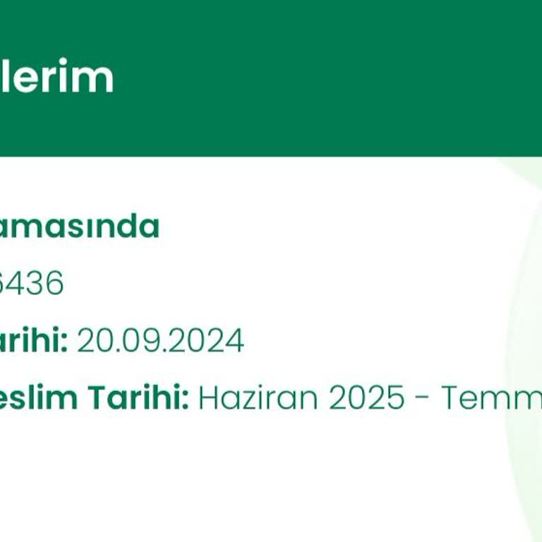 Araç Ödemesinin Gecikmesi Nedeniyle Mağduriyet Yaşıyorum