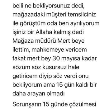 Aldığım Koltuk Takımı İçin 8 Aydır Çözüm Bulunamıyor