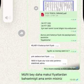 Batarya Fiyatı İki Katına Çıktı, Yetkiliye Ulaşamıyorum