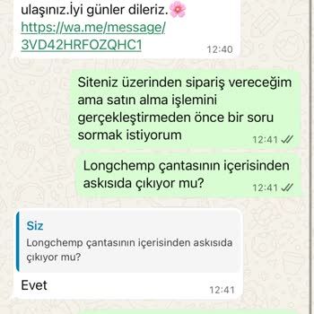 Satın Aldığım Çanta Farklı Geldi Ve Satıcı İlgilenmiyor