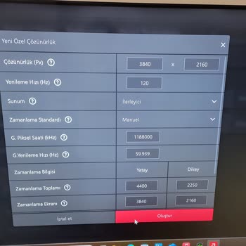 Grundig TV'de 4K 120Hz Desteği Vaat Edildiği Gibi Çalışmıyor!