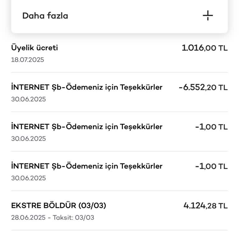 Habersiz Kart Aidatı Kesintisiyle Mağdur Edildim