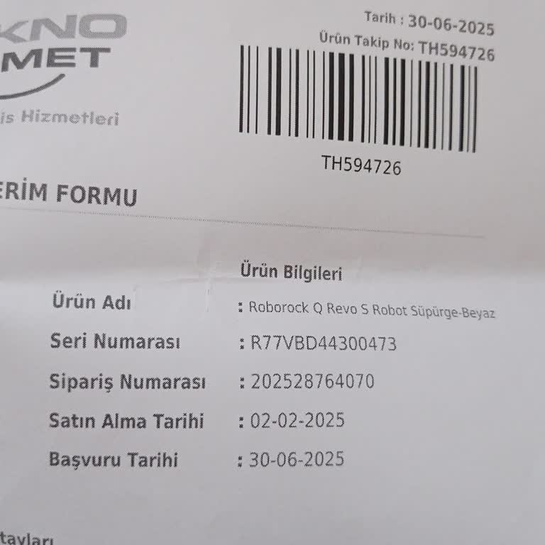 Roborock Qrevo S Sürekli Arızalanıyor, Para İadesi İstiyorum