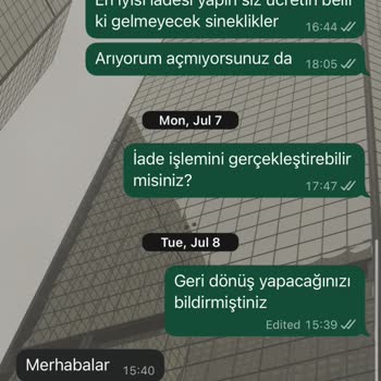 Siparişim Teslim Edilmedi, Firmaya Ulaşamıyorum Ve İade Alamadım