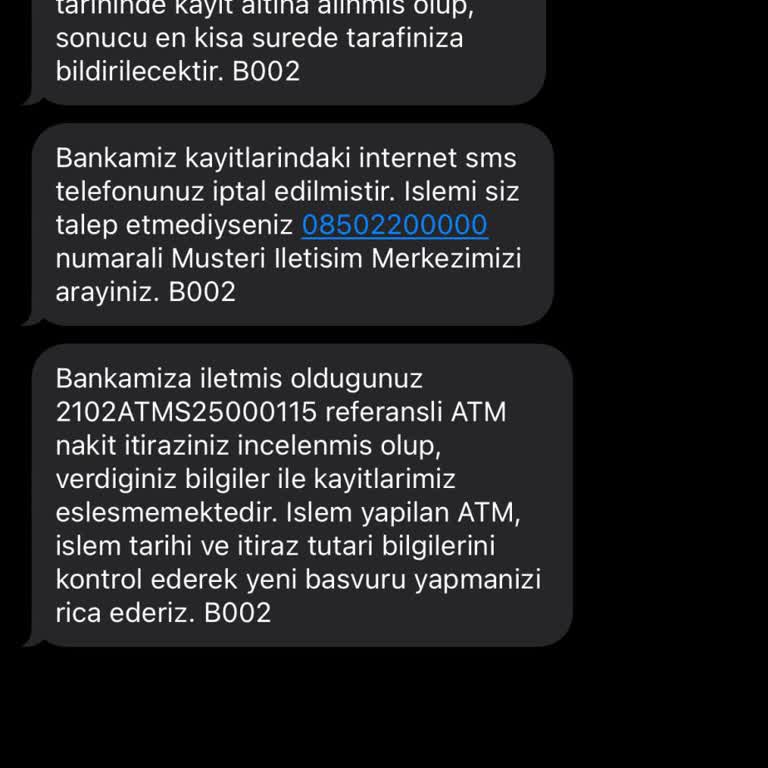 ATM Arızası Nedeniyle Paramı Alamadım Biletim İptal Oldu