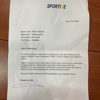 İki Kere Giyilen Ayakkabı Soyuldu, Garanti Reddiyle Mağdur Olduk