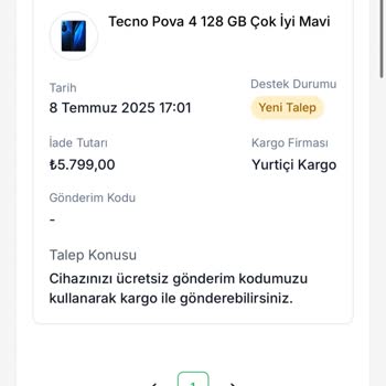 Easy Cep'ten Alınan Yeni Telefonda Dokunmatik Arızası Ve Garanti Mağduriyeti