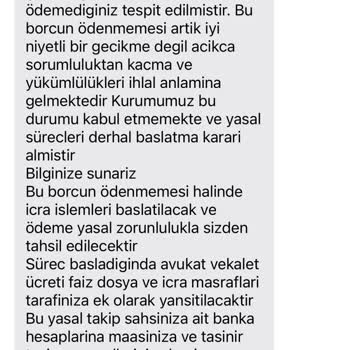 Tehdit Ve Tacizle Para Talep Eden Kurumdan Şikayetçiyim