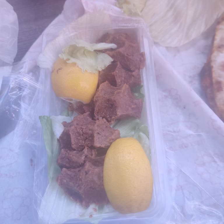 Alzide Et Lokantası 6 Parça Çiğköfteye 170 TL