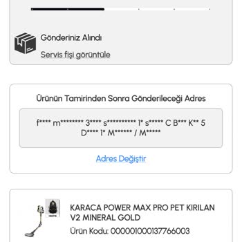 Karaca Dikey Süpürge Sorunu: Mağduriyetim Giderilmiyor