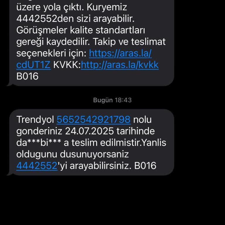 Teslim Edildi Denilen Ürün Elime Ulaşmadı Müşteri Hizmetleri Dönüş Yapmıyor