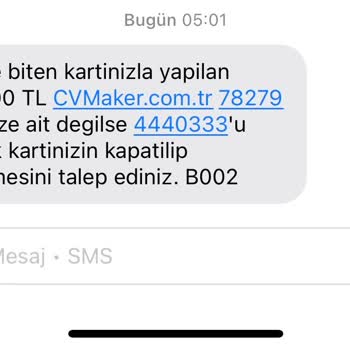 Bilgim Dışında Yüksek Tutar Çekildi: Acil İade Talebi