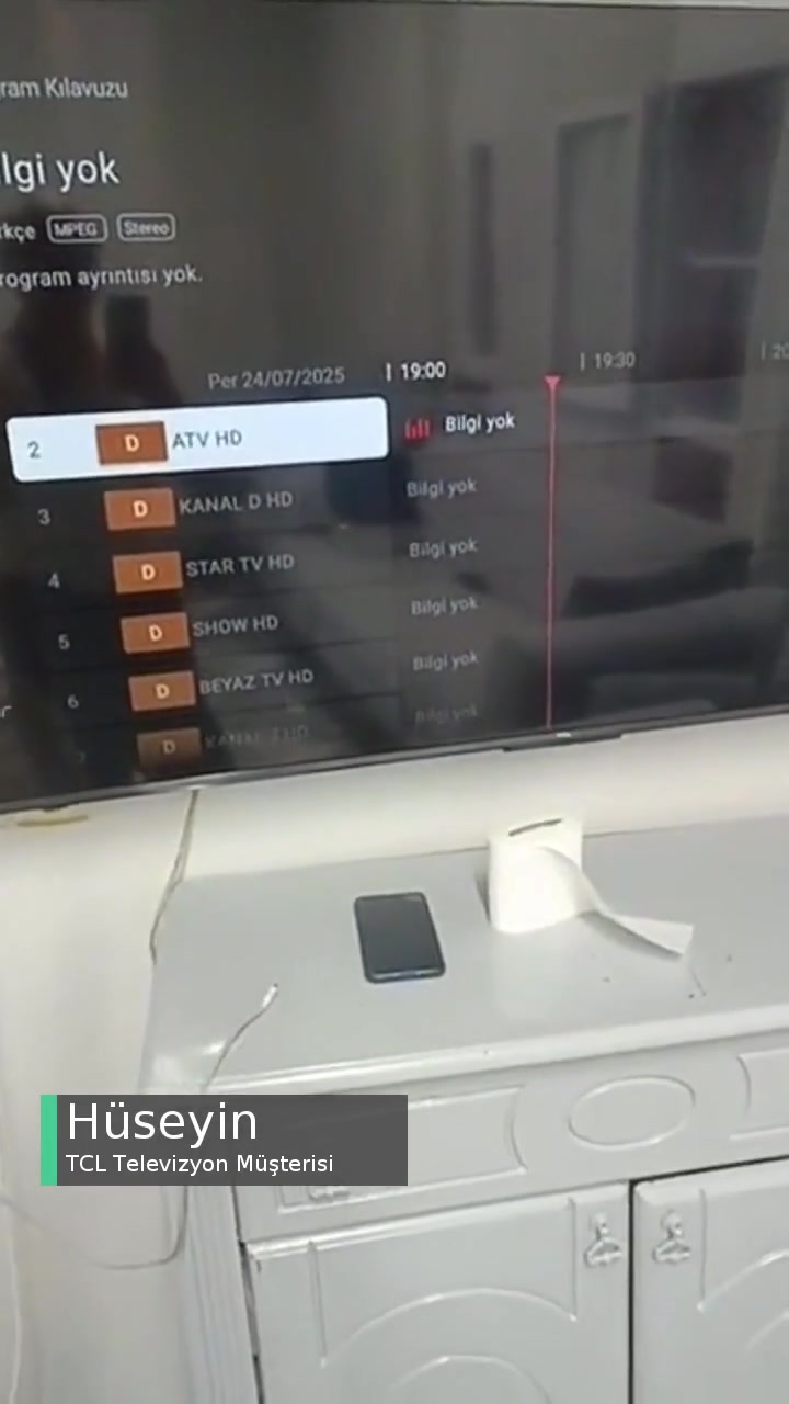TCL Televizyon Görüntü Kalitesi Ve Sinyal Olmaması videonun kapak resmi