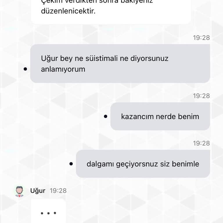 Kazancım Geri Alındı, Çekimim Reddedildi