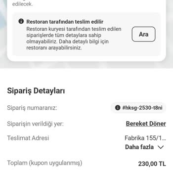 Minimum Tutar Üzerinde Siparişime Rağmen Siparişim İptal Edildi Ve Uzun Süre Bekletildim