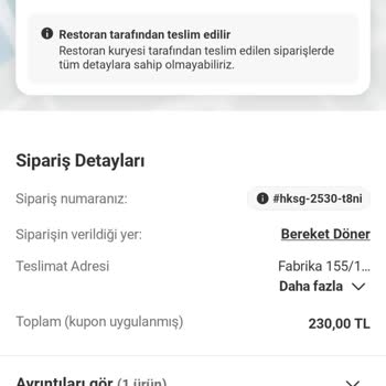 Minimum Tutar Üzerinde Siparişime Rağmen Siparişim İptal Edildi Ve Uzun Süre Bekletildim