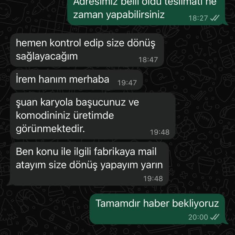 Doğtaş Mobilya Siparişi Teslim Edilmedi, Sürekli Bilgi Kirliliği Yaşanıyor