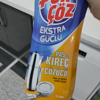 Porçöz Kullanımı Sonrası Mutfak Tezgahında Kalıcı Sarı Leke Oluştu