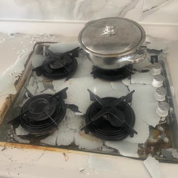 Kumtel Ankastre Set Patladı Ve Servis Geri Dönüş Yapmadı